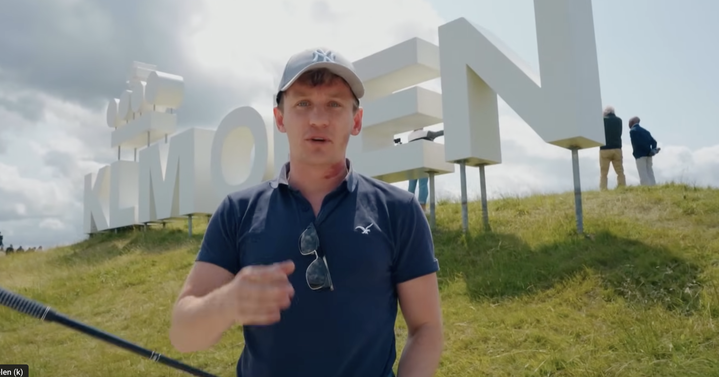 YouTuber Govert Sweep wilde in 100 dagen een pro verslaan op het KLM Open.
